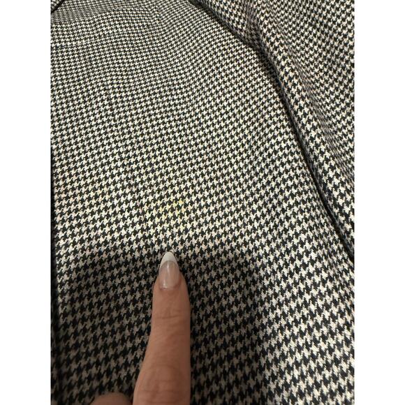 Brioni Neiman Marcus Escorial Wool Suit Jacket Houndstooth Blk White Size 48R JL - Picture 16 of 16